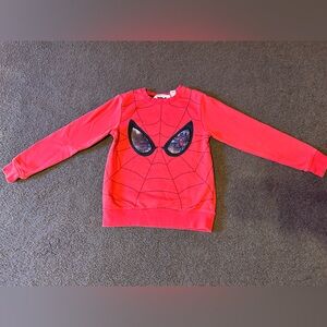 Boys H&M Spiderman sweatshirt Size 6/7